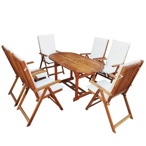 Conjunto de Móveis Castanho Madeira