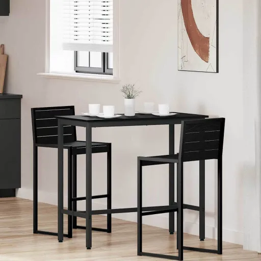 Mesa Carvalho Preto 100 x 50 x 90,5 cm