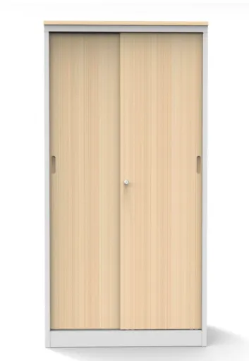 Armário com Portas de Correr em Melamina 1950x1000x420 mm - Ind