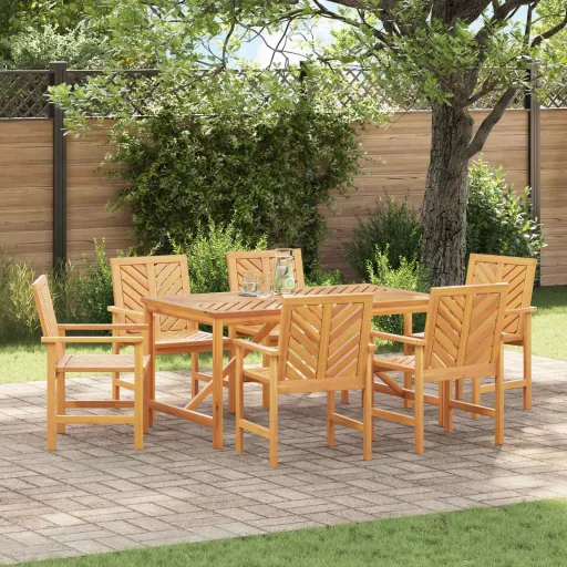 Cadeira de Jantar   Natural 62,5 x 59 x 89 cm (6 pcs)