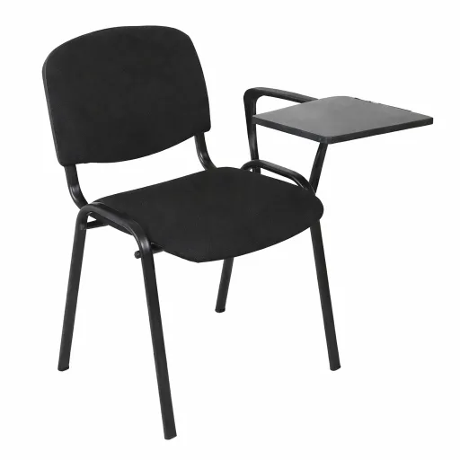 Cadeiras de Formação Preta com Palmatória RIVA (Cadeiras de Escritório)
