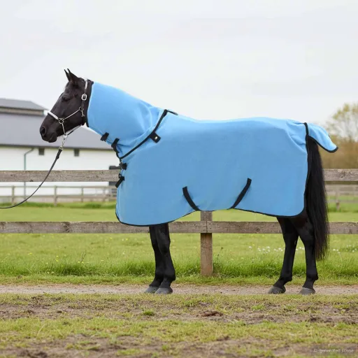 Cobertor de Cavalo Aqua Completo 75 cm Poliéster