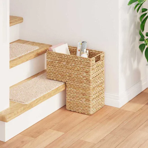 Cesta de Escada Natural 38 x 20 x 40 cm Jacinto de Água