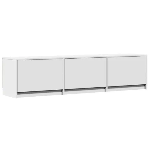 Gabinete para TV Branco 165 x 34 x 40 cm Madeira Processada