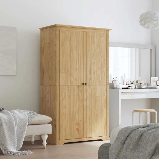Guarda-Roupa com Porta BODO Marrom Mel 53,5 x 99 x 173 cm