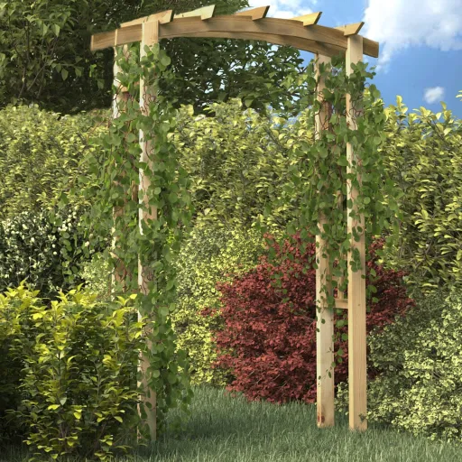 Arco em Treliça 150x60x210 cm Madeira
