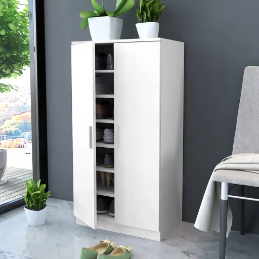 Sapateira 7 Prateleiras Branco