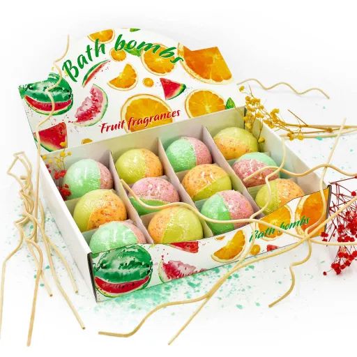 Bombas de Banho   Óleos Essenciais Naturais (24 pcs)
