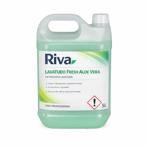 Lava Tudo Aloe Vera com Higienizante 5 Litros