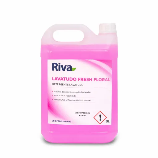 Lava Tudo Fresh Floral com Higienizante  – 5 Litros