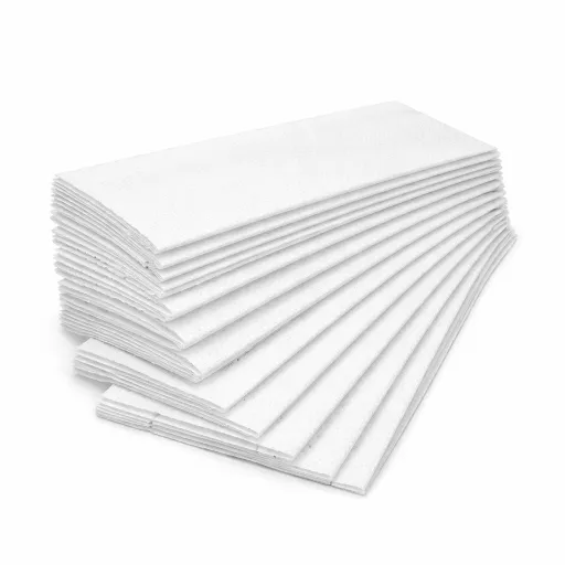 Toalhas de Mãos Zig Zag Recicladas (Caixa 20 Pacotes)