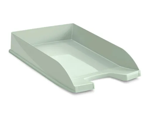 Tabuleiro de Secretária Cep First Plástico Cor Verde Sálvia 350x255x65 mm