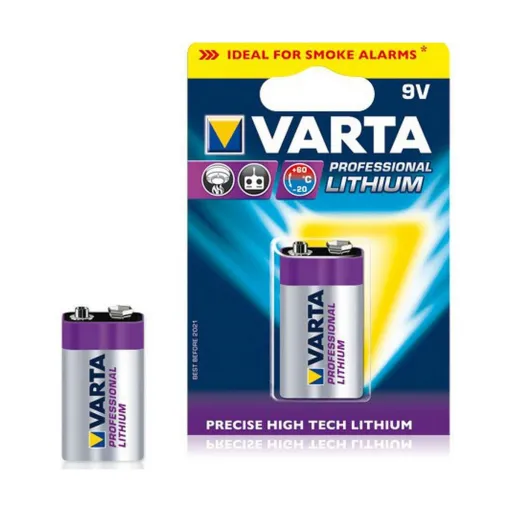 Pilhas Varta Ultra Lithium 1200 MAh 9 V