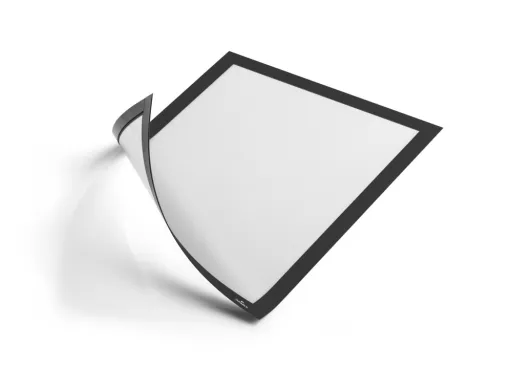 Marco Porta Anuncios Durable Duraframe Magnetico Din a4 Color Plata