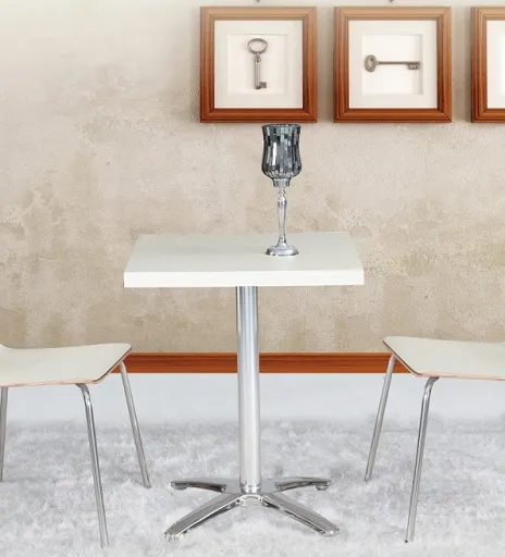 Tampo de Mesa ANISA, Branco Quebrado, 70 X 70 Cms