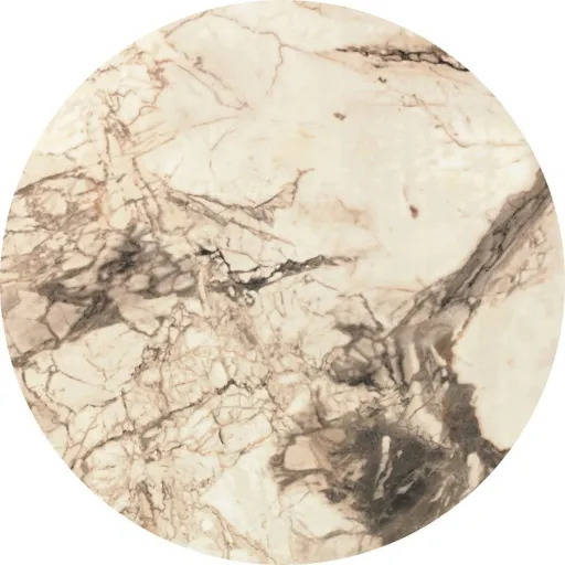 Tampo de Mesa Werzalit-Sm, MARBLE ALMERIA 209, 60 Cms de Diâmetro