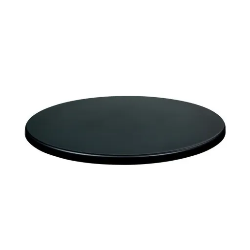 Tampo de Mesa Werzalit SM, NEGRO 55, 80 Cms de Diâmetro