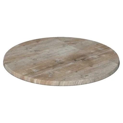 Tampo de Mesa Werzalit-SM, FINDUS GRAU 296, 70 Cms de Diâmetro*.