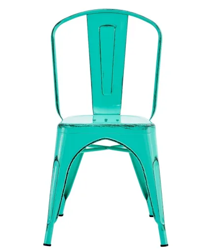 Cadeira TOL EK VINTAGE, Aço, Verde Água