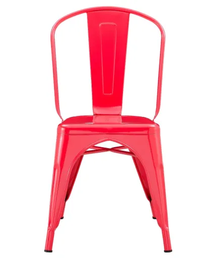 Cadeira TOL EK LIMITED, Aço, Vermelho