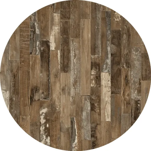 Tampo de Mesa Werzalit WER-WOODART, Maracaibo 4614, 60 Cms de Diâmetro