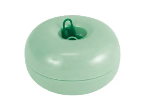 Porta Clips Liderpapel Magnetico 28mm com 150 Clips Cor 1