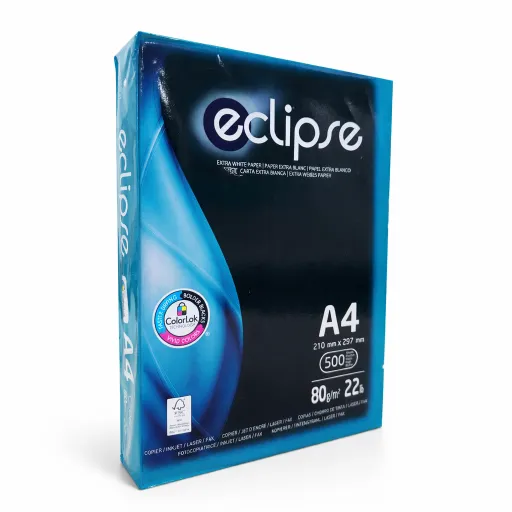 Resma Papel A4 80g Eclipse Alta Brancura 500 Folhas