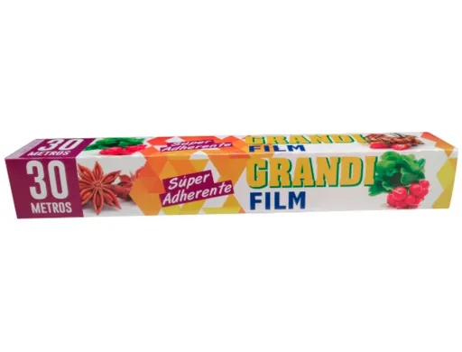 Filme Transparente Alimentar Grandi Rolo de 30 m Largura 30cm