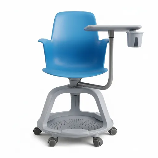 Cadeira Active 360 R+ 46cm Azul Claro – Mobilidade Colaborativa e Ergonómica