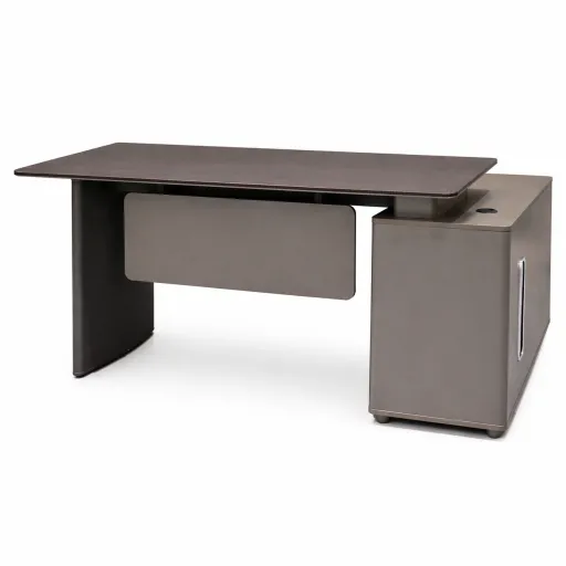 Secretária Escritório  Executiva Naturline 2000x1700cm Elegante e Resistente