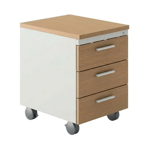 Bloco de Gavetas 438x530x610 mm com Rodas e Frente em Melamina - Better