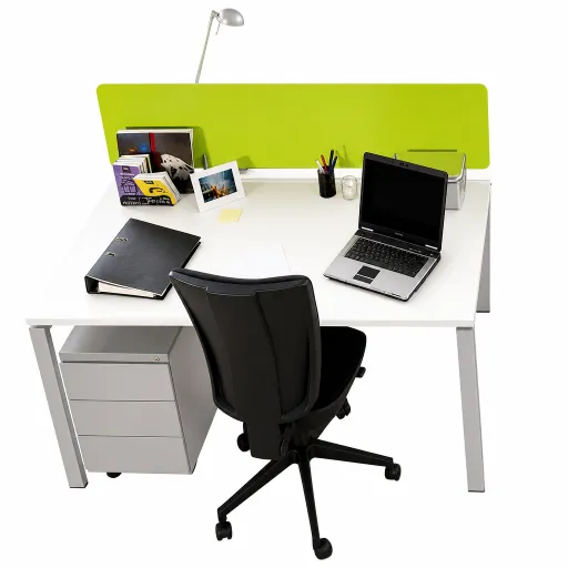 Ilha Posto de Trabalho WorkStation X 1200x1240x750mm – 2 Pessoas - Ergotimes