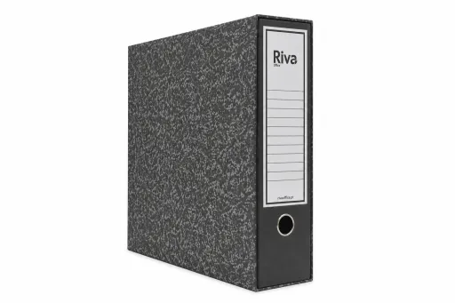 Pasta Arquivo RIVA Lombada Larga C/ Caixa Fixa