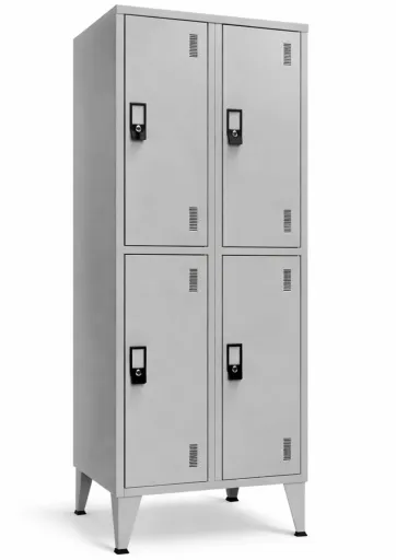 Cacifos Metálicos Duplo 4 Cacifos 1900x600x500mm Standard