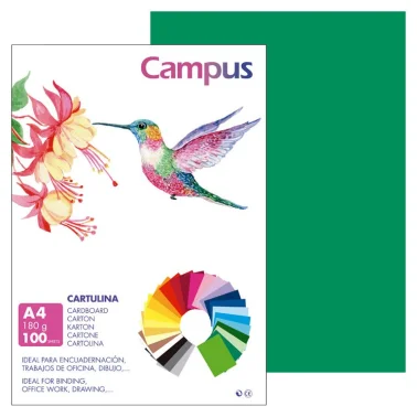 Cartolina Campus Verde Pinho: Qualidade e Versatilidade
