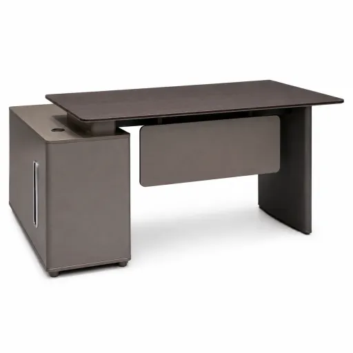 Secretária Executiva Naturline Riva Office 2000x1700cm