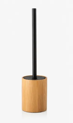 Piaçaba em Bambu e Metal Negro Ø9X38