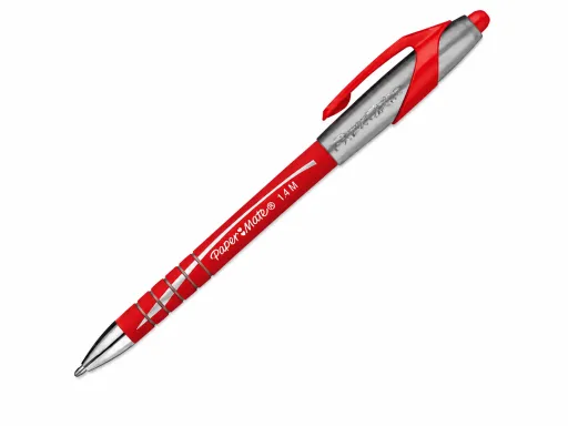 Esferográfica Papermate FlexGrip Elite Vermelha 1,4 mm