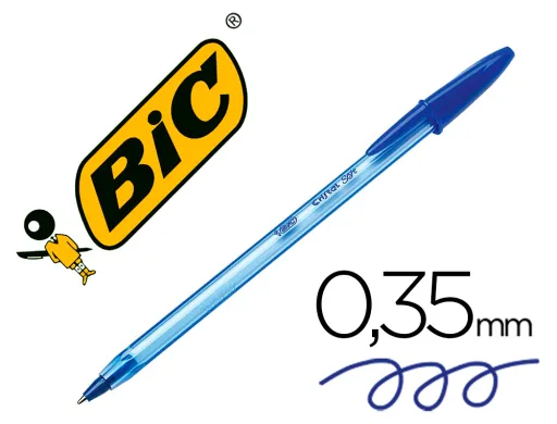 Esferográfica BIC Cristal Soft Azul