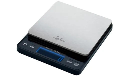 Balança de Cozinha JATA Mod. 773 3Kg Azul/Cinzento Inox Digital LCD