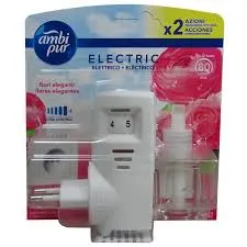 Kit Difusor Elétrico Ambi Pur Flores Elegantes com Recarga