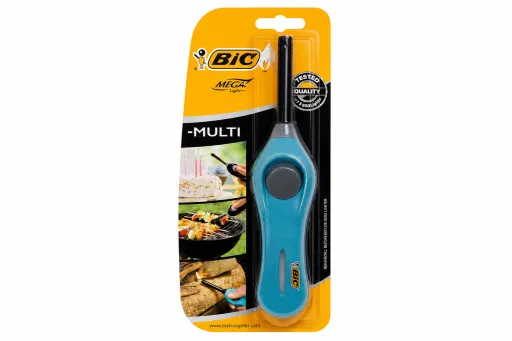 Isqueiro Multiusos BIC Mega Light Azul