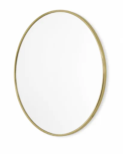 Espelho Redondo Andrea House Latão Dourado Ø50 cm