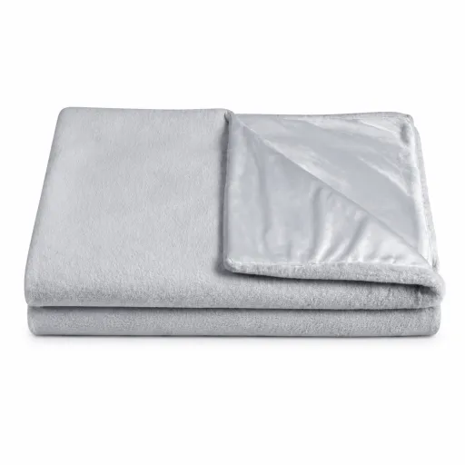 Manta Soft Cinza 120x170 cm