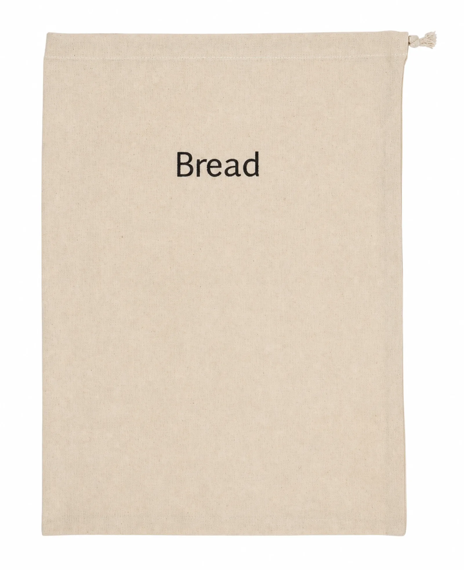 Saco de Algodão “Bread” 28x40 cm – Armazenamento Natural e Sustentável