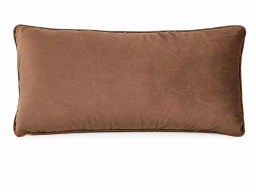 Almofada de Veludo Tabaco 30 x 60 cm