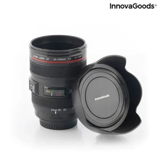 Caneca Multifuncional Cam Mug InnovaGoods 400ml com Tampa