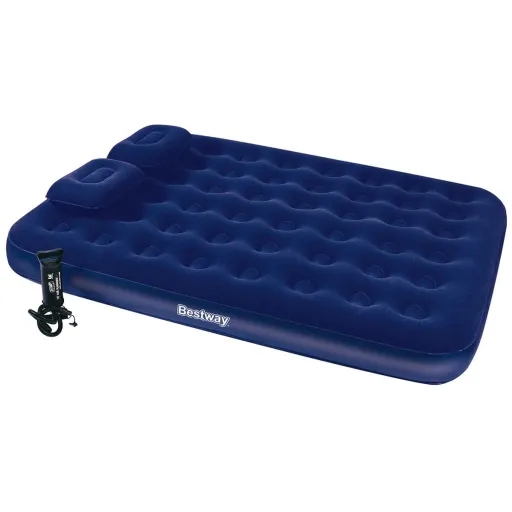 Bestway Colchão Insuflável com Almofada e Bomba ar 203x152x22 cm 67374