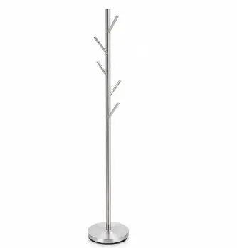 Bengaleiro de Pé em Metal Cromado 28,5 x 170 cm
