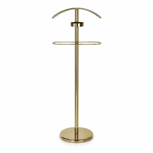 Cabide de Quarto em Metal Dourado 45 x 28 x 110 cm